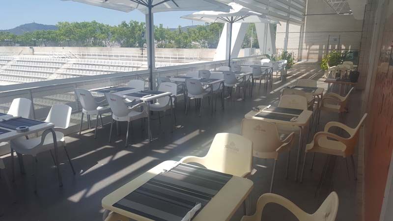 Restaurante en el estadio olímpico de Montjuic