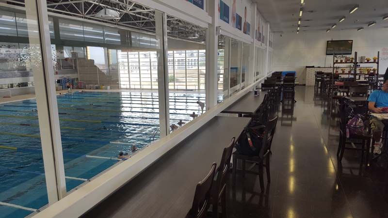Restaurante en el estadio olímpico de Montjuic