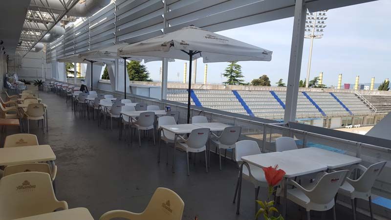 Restaurante en el estadio olímpico de Montjuic
